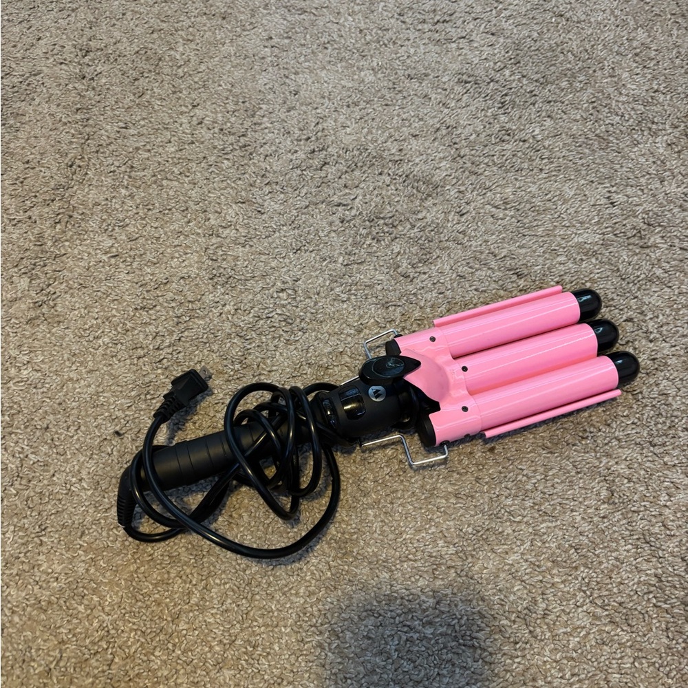 Pink Hair Styling Tool